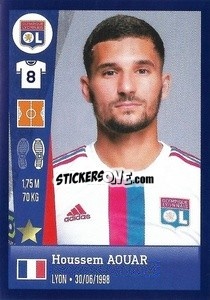 Cromo Houssem Aouar - FOOT 2022-2023 - Panini