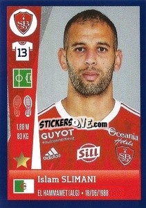 Sticker Islam Slimani - FOOT 2022-2023 n. 101 - Panini