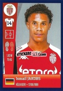 Sticker Ismail Jakobs - FOOT 2022-2023 n. 250 - Panini