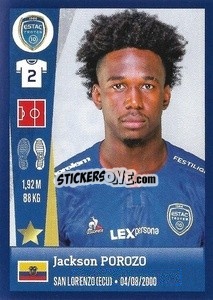 Sticker Jackson Porozo - FOOT 2022-2023 - Panini