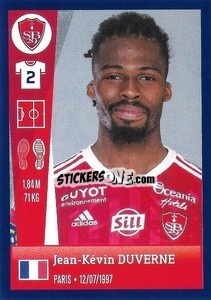 Sticker Jean-Kévin Duverne - FOOT 2022-2023 n. 90 - Panini