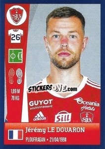 Figurina Jérémy Le Douaron - FOOT 2022-2023 - Panini