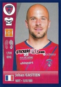 Sticker Johan Gastien - FOOT 2022-2023 n. 114 - Panini