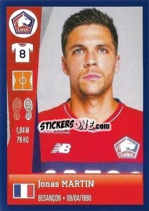 Sticker Jonas Martin - FOOT 2022-2023 - Panini