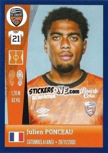 Sticker Julien Ponceau - FOOT 2022-2023 - Panini