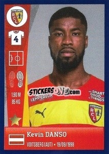 Sticker Kevin Danso - FOOT 2022-2023 n. 138 - Panini