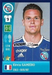 Sticker Kévin Gameiro - FOOT 2022-2023 n. 411 - Panini