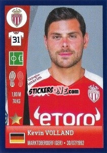 Sticker Kevin Volland - FOOT 2022-2023 n. 261 - Panini