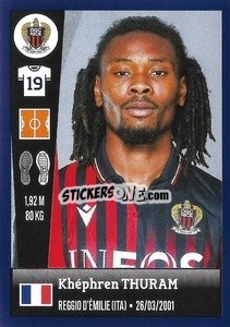 Sticker Khéphren Thuram - FOOT 2022-2023 n. 318 - Panini