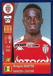 Sticker Krépin Diatta - FOOT 2022-2023 n. 255 - Panini