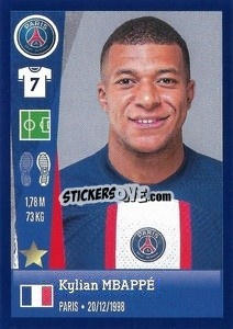 Figurina Kylian Mbappé - FOOT 2022-2023 - Panini