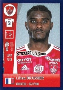 Sticker Lilian Brassier - FOOT 2022-2023 n. 87 - Panini