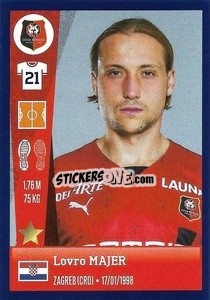 Sticker Lovro Majer - FOOT 2022-2023 - Panini