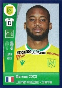 Sticker Marcus Coco - FOOT 2022-2023 n. 298 - Panini