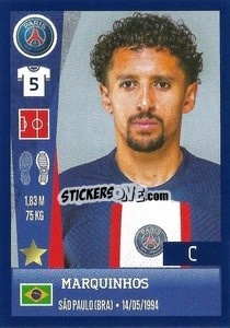 Sticker Marquinhos - FOOT 2022-2023 n. 329 - Panini
