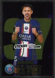 Sticker Marquinhos - La Stat - FOOT 2022-2023 n. 324 - Panini