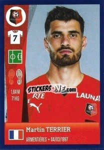 Sticker Martin Terrier - FOOT 2022-2023 n. 391 - Panini