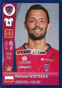 Sticker Mateusz Wieteska - FOOT 2022-2023 n. 112 - Panini