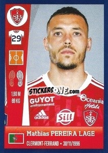 Sticker Mathias Pereira Lage - FOOT 2022-2023 - Panini