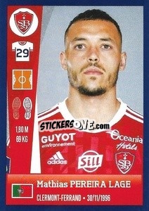 Sticker Mathias Pereira Lage - FOOT 2022-2023 n. 98 - Panini