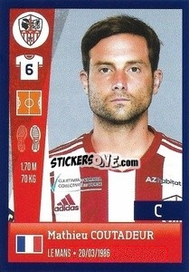 Sticker Mathieu Coutadeur - FOOT 2022-2023 n. 33 - Panini