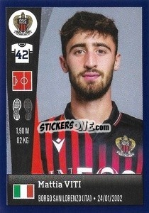 Sticker Mattia Viti - FOOT 2022-2023 n. 311 - Panini