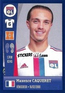 Sticker Maxence Caqueret - FOOT 2022-2023 - Panini