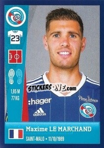 Sticker Maxime Le Marchand - FOOT 2022-2023 - Panini