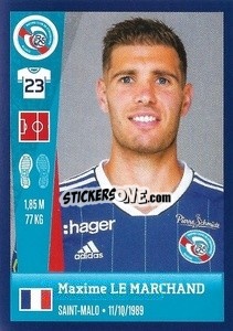 Sticker Maxime Le Marchand - FOOT 2022-2023 n. 400 - Panini