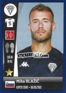 Sticker Miha Blažič - FOOT 2022-2023 n. 48 - Panini