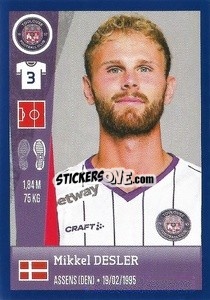 Sticker Mikkel Desler - FOOT 2022-2023 n. 417 - Panini