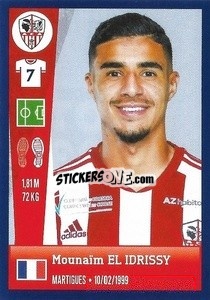 Cromo Mounaïm El Idrissy - FOOT 2022-2023 - Panini