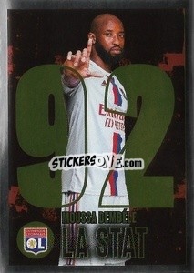 Sticker Moussa Dembélé - La Stat - FOOT 2022-2023 n. 194 - Panini