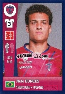 Figurina Neto Borges - FOOT 2022-2023 - Panini