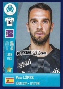 Sticker Pau López - FOOT 2022-2023 n. 216 - Panini