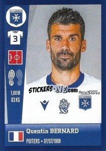 Cromo Quentin Bernard - FOOT 2022-2023 n. 67 - Panini