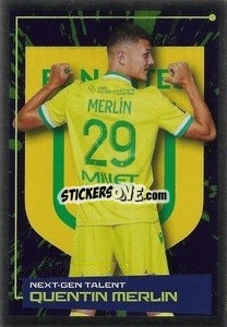 Sticker Quentin Merlin - FOOT 2022-2023 - Panini