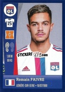 Figurina Romain Faivre - FOOT 2022-2023 - Panini