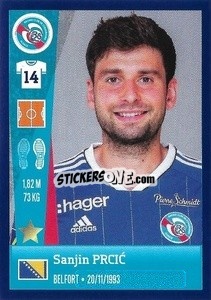 Sticker Sanjin Prcić - FOOT 2022-2023 - Panini