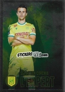 Sticker Sébastien Corchia - L'Expert - FOOT 2022-2023 - Panini