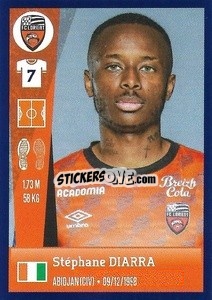 Figurina Stéphane Diarra - FOOT 2022-2023 n. 184 - Panini