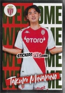 Sticker Takumi Minamino - FOOT 2022-2023 n. 6 - Panini
