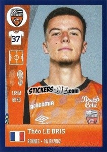 Figurina Théo Le Bris - FOOT 2022-2023 n. 186 - Panini