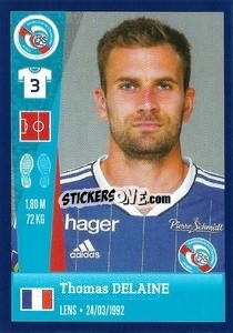 Sticker Thomas Delaine - FOOT 2022-2023 n. 398 - Panini