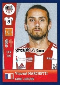 Sticker Vincent Marchetti - FOOT 2022-2023 n. 36 - Panini