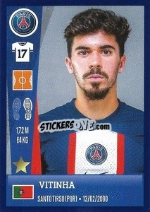 Sticker Vitinha - FOOT 2022-2023 n. 338 - Panini