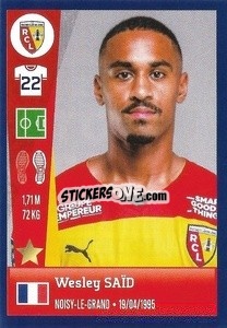 Figurina Wesley Saïd - FOOT 2022-2023 - Panini