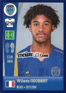 Sticker Wilson Odobert - FOOT 2022-2023 - Panini