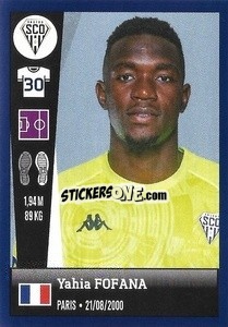 Cromo Yahia Fofana - FOOT 2022-2023 - Panini