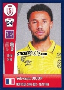 Sticker Yehvann Diouf - FOOT 2022-2023 - Panini